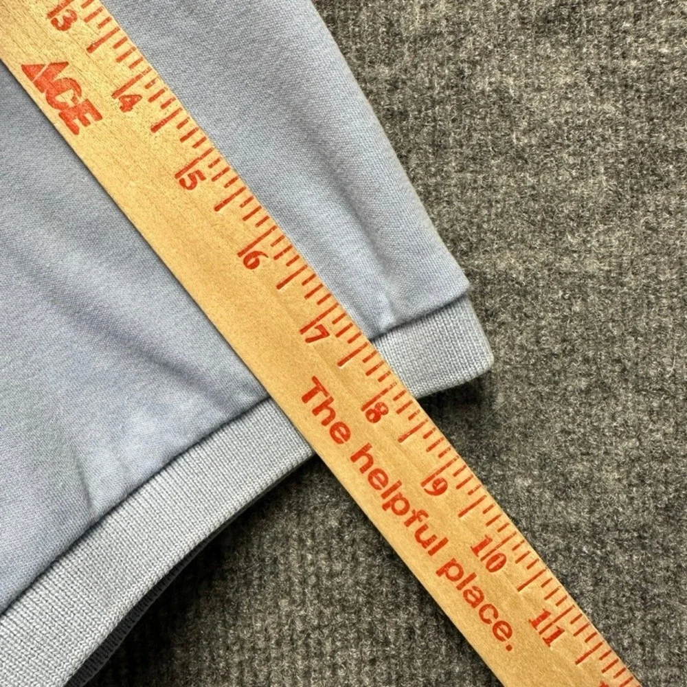 Polo Ralph Lauren Mens Large Light Blue Short Sleeve Cotton Polo Shirt Pink Pony